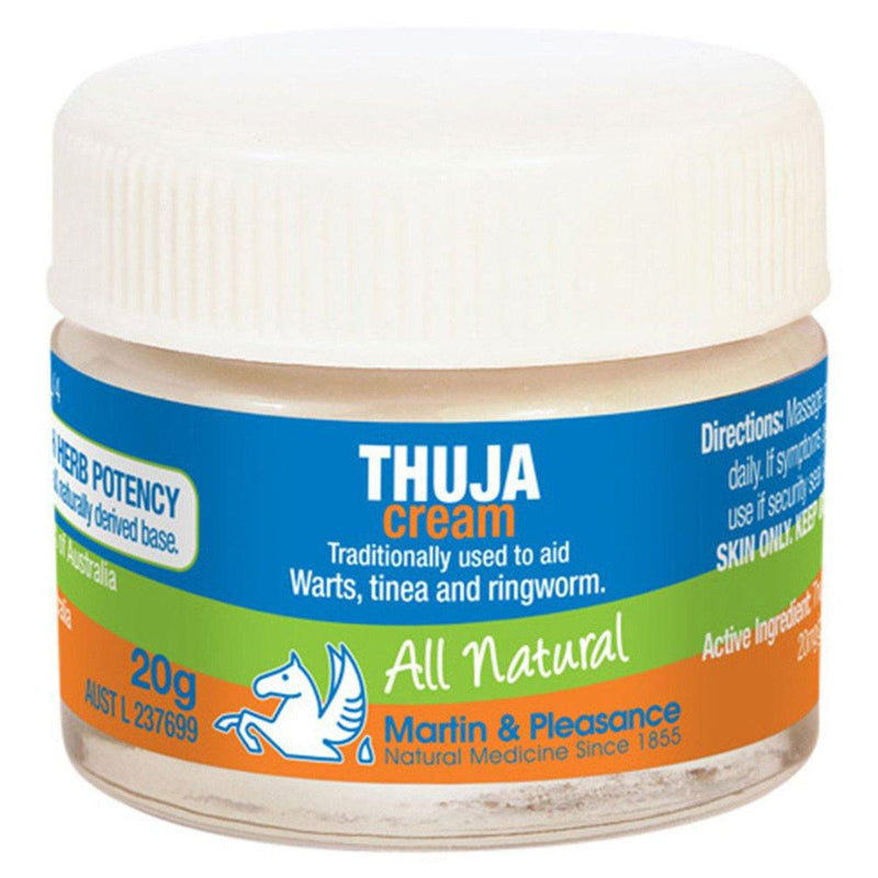Martin & Pleasance Thuja Cream Natural Skincare Oborne Health Supplies 20g 