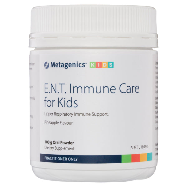 Metagenics E.N.T Immune Care for Kids Practitioner Dispensary Metagenics (Aust) Pty Ltd 