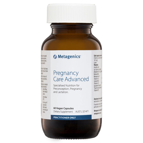 Metagenics Pregnancy Care Advanced Practitioner Dispensary Metagenics (Aust) Pty Ltd 