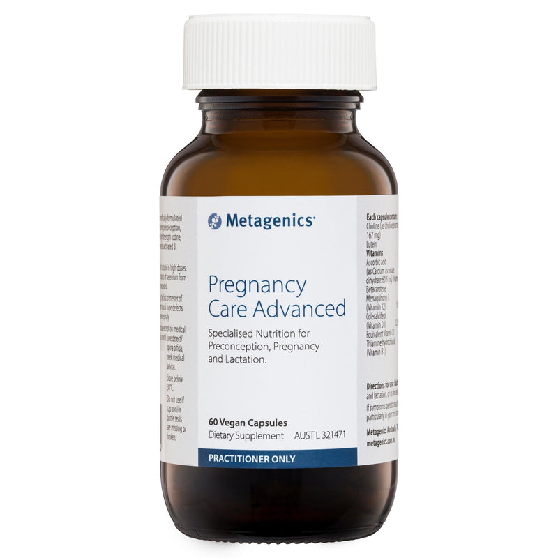 Metagenics Pregnancy Care Advanced Practitioner Dispensary Metagenics (Aust) Pty Ltd 