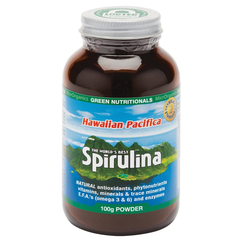 MicrOrganics Spirulina Powder - Hawaiian Pacifica Supplement Oborne Health Supplies 
