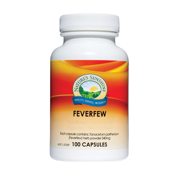 Natures Sunshine Feverfew Supplement Natures Sunshine 