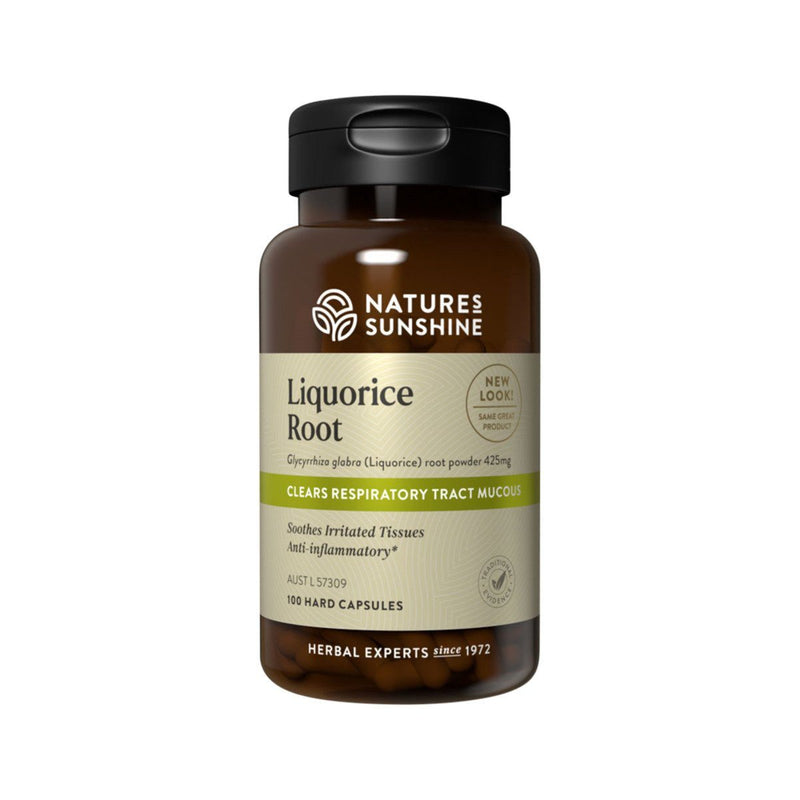 Natures Sunshine Liquorice Root Supplement Natures Sunshine 