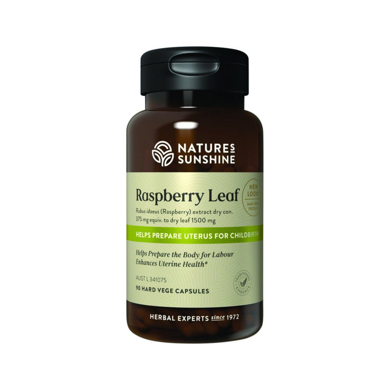 Natures Sunshine Raspberry Leaf Supplement Natures Sunshine 