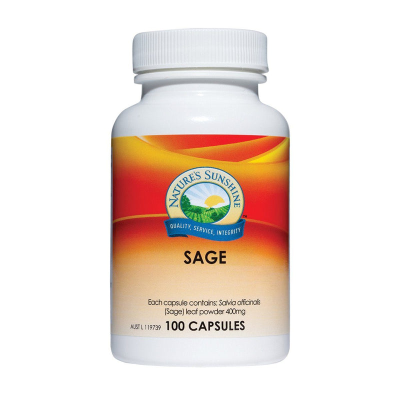 Natures Sunshine Sage Supplement Natures Sunshine 