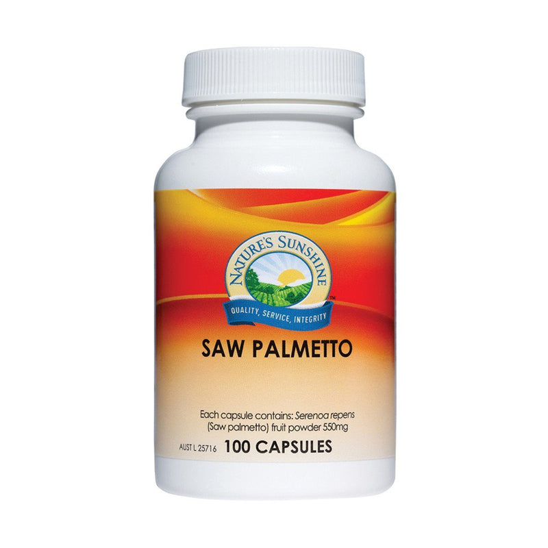 Natures Sunshine Saw Palmetto Supplement Natures Sunshine 