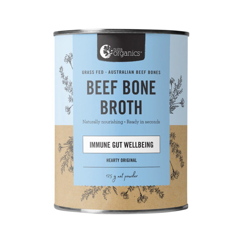 NutraOrganics Beef Bone Broth Hearty Original Grocery Oborne Health Supplies 