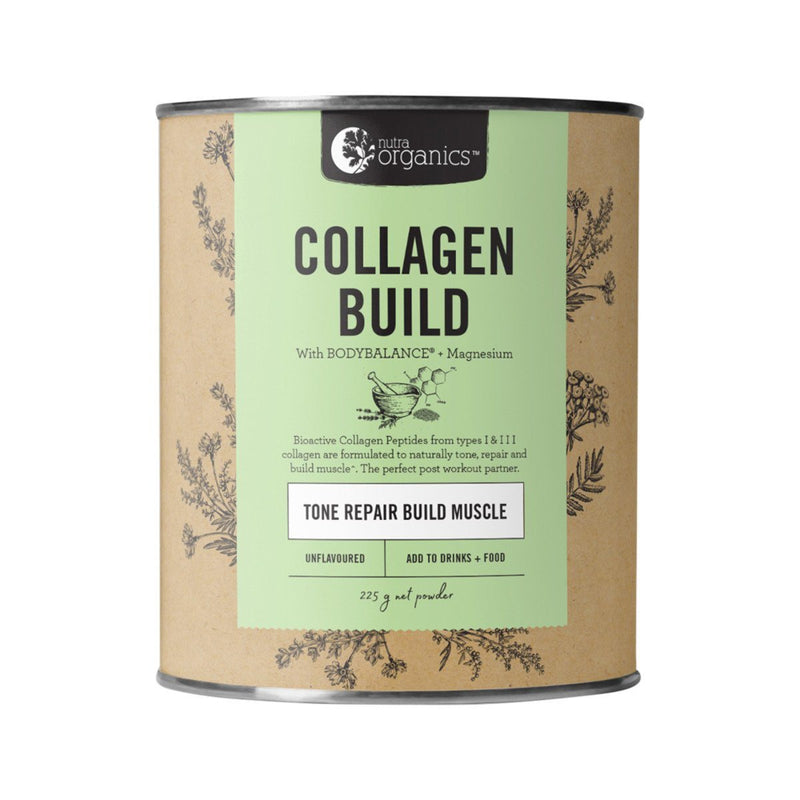 NutraOrganics Collagen Build Supplement Oborne Health Supplies 