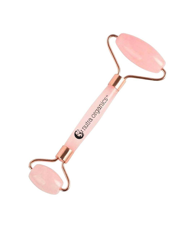 NutraOrganics Rose Quartz Facial Roller Health & Beauty Oborne Health Supplies 