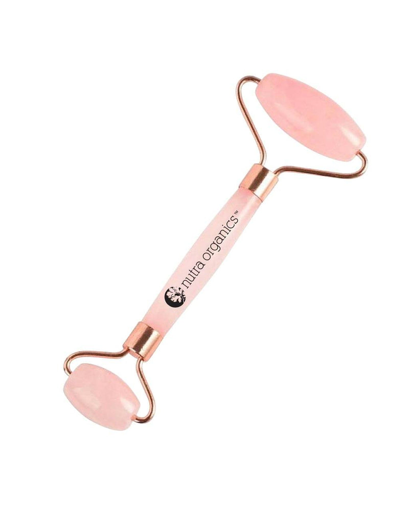 NutraOrganics Rose Quartz Facial Roller Health & Beauty Oborne Health Supplies 