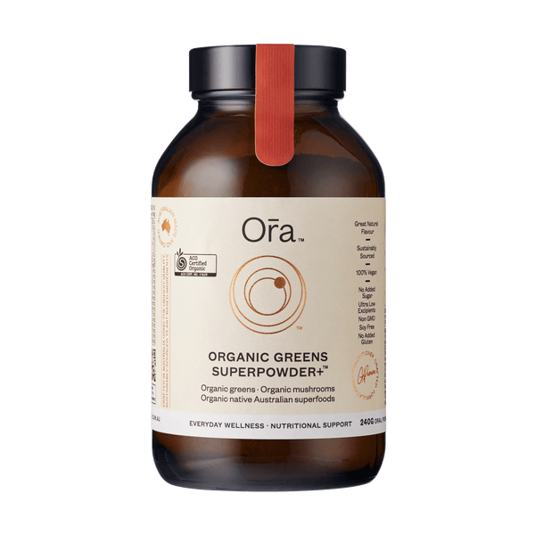 Ora Organic Greens Superpowder+ 240g Supplement Oborne Health Supplies 