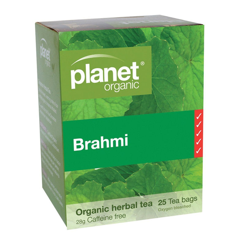 Planet Organic Brahmi Herbal Tea x 25 Tea Bags Beverages Planet Organic 