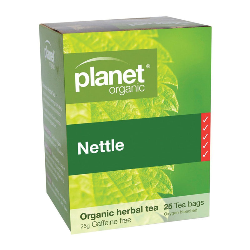 Planet Organic Nettle Tea Herbal Teas Oborne Health Supplies 