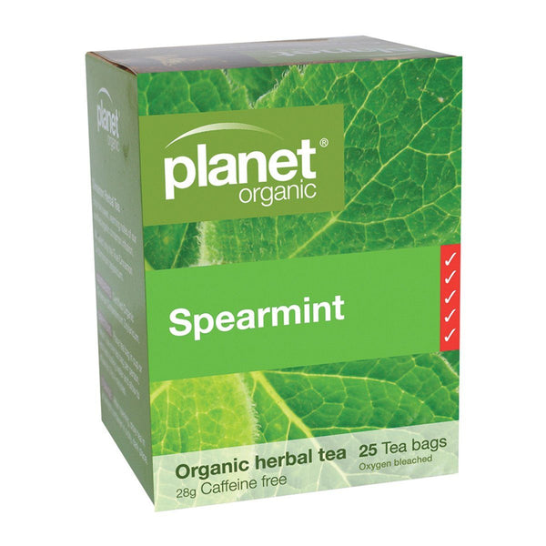 Planet Organic Spearmint Herbal Tea Beverages Planet Organic 