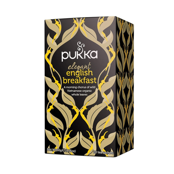 Pukka Elegant English Breakfast Tea Herbal Teas Oborne Health Supplies 