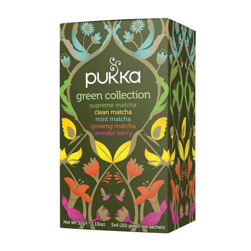 Pukka Green Collection Tea Herbal Teas Oborne Health Supplies 