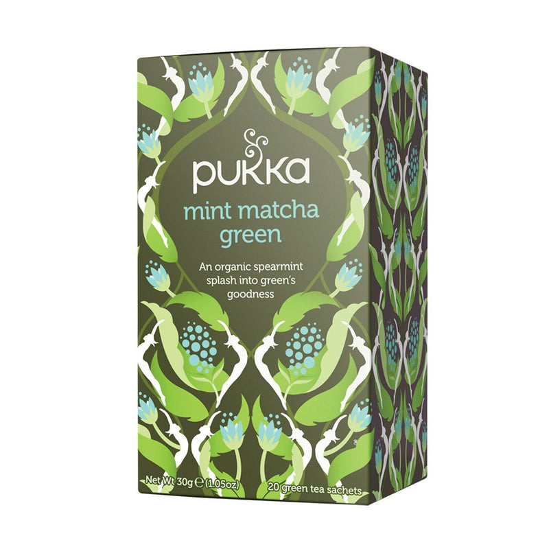 Pukka Mint Matcha Green Tea Herbal Teas Oborne Health Supplies 