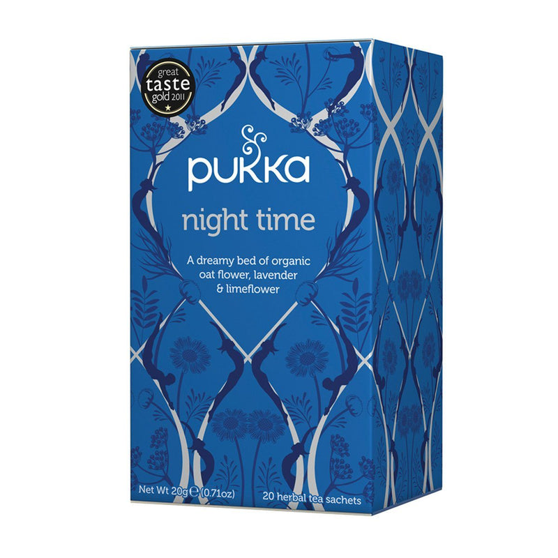 Pukka Night Time Tea Herbal Teas Oborne Health Supplies 