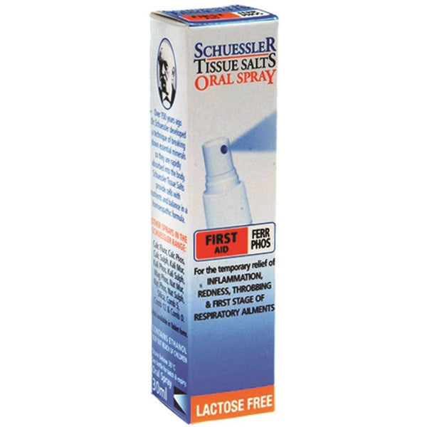 Schuessler Ferr Phos Spray Supplement Oborne Health Supplies 