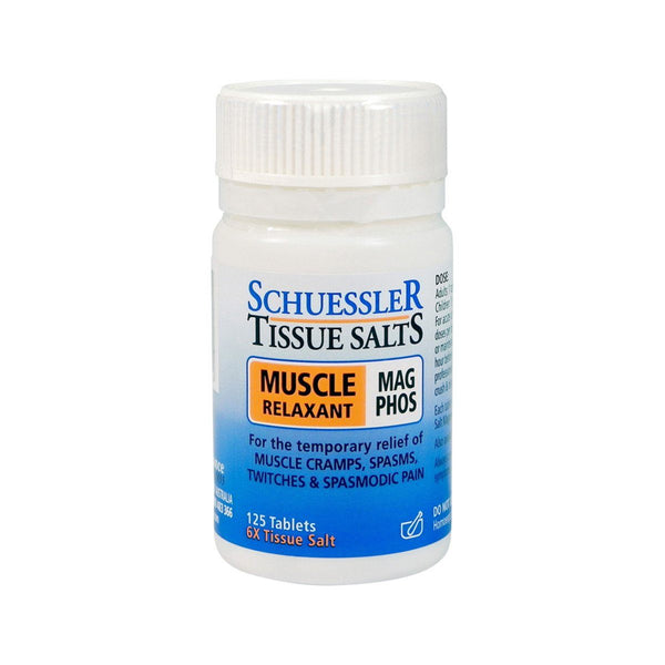 Schuessler Mag Phos Supplement Oborne Health Supplies 125 tabs 