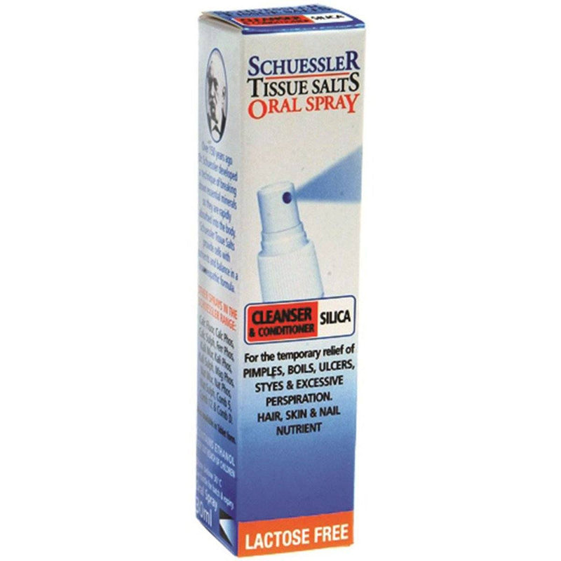 Schuessler Silica Spray Supplement Oborne Health Supplies 