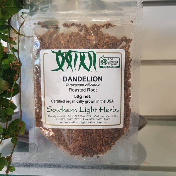 Southern Light Herbs Dandelion Root Roasted Herbal Teas Southern Light Herbs 50g 