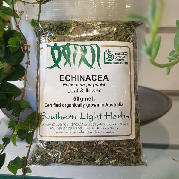 Southern Light Herbs Echinacea Herbal Teas Southern Light Herbs 50g 