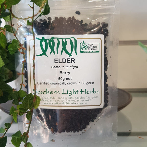 Southern Light Herbs Elder Berry Herbal Teas Southern Light Herbs 