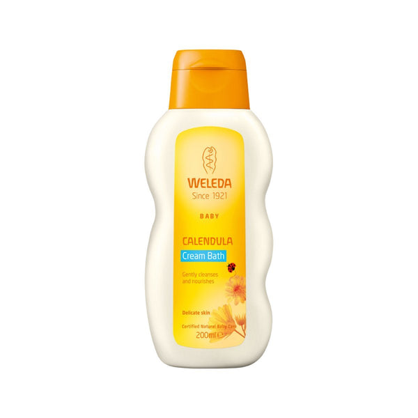 Weleda Baby Bath Cream Natural Skincare Oborne Health Supplies 